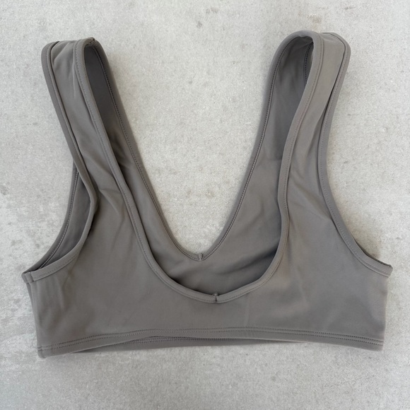 SET Active Gray Sports Bra - Picture 3 of 4